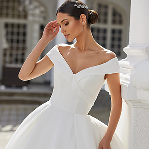 white bridesmaid dresses near me Simple Mermaid V-Neck Long Soft Satin Dress – TANYA BRIDAL Elevate your elegance with lace and tule dress Size:60 Long Rebecca - Cowl Neck