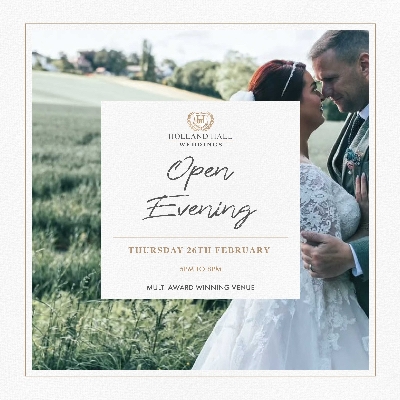 February Open Evening at Holland Hall