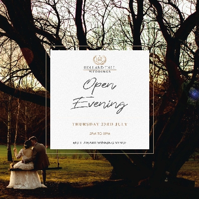 July Open Evening at Holland Hall