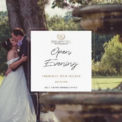 August Open Evening at Holland Hall