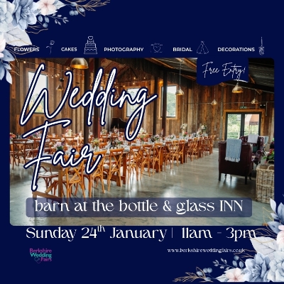barn at the bottle and glass INN Wedding Fair
