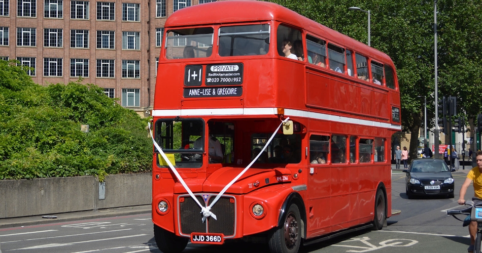Image 1: Red Routemaster