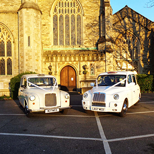 White Wedding Taxi Hire