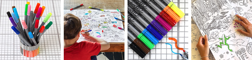 Fun craft kits and wash-out pens