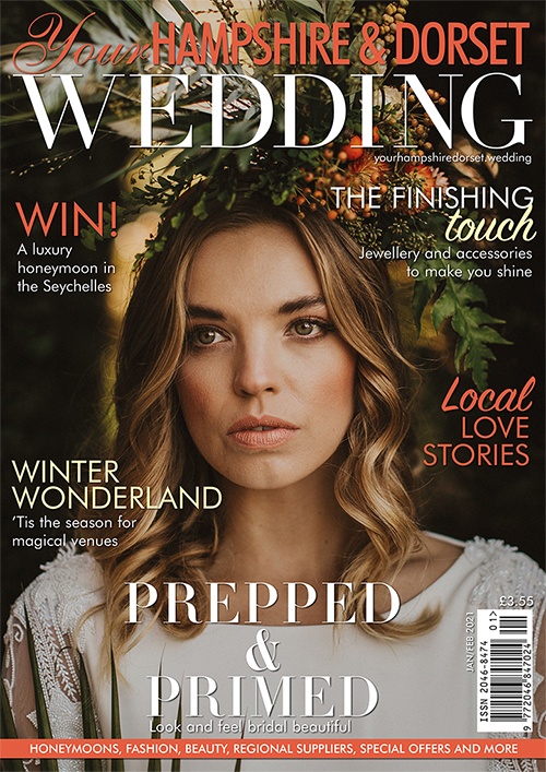Cover of Your Hampshire & Dorset Wedding, January/February 2021 issue