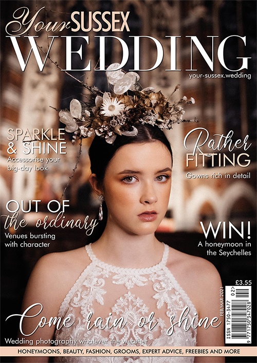 Cover of Your Sussex Wedding, February/March 2021 issue