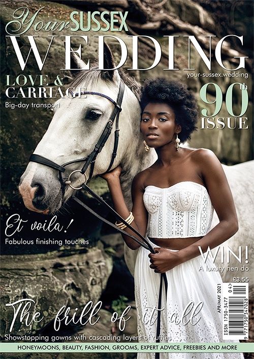 Cover of Your Sussex Wedding, April/May 2021 issue