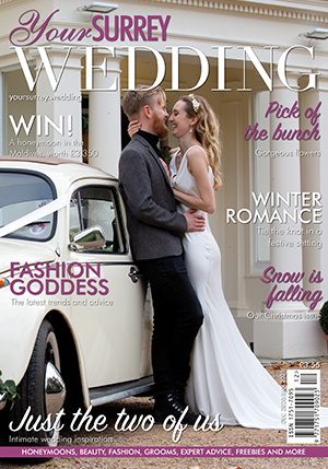 Cover of Your Surrey Wedding, December/January 2020/2021 issue