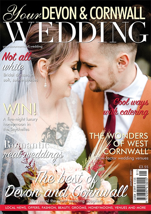 Cover of Your Devon & Cornwall Wedding, January/February 2021 issue
