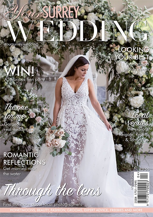 Cover of Your Surrey Wedding, April/May 2021 issue