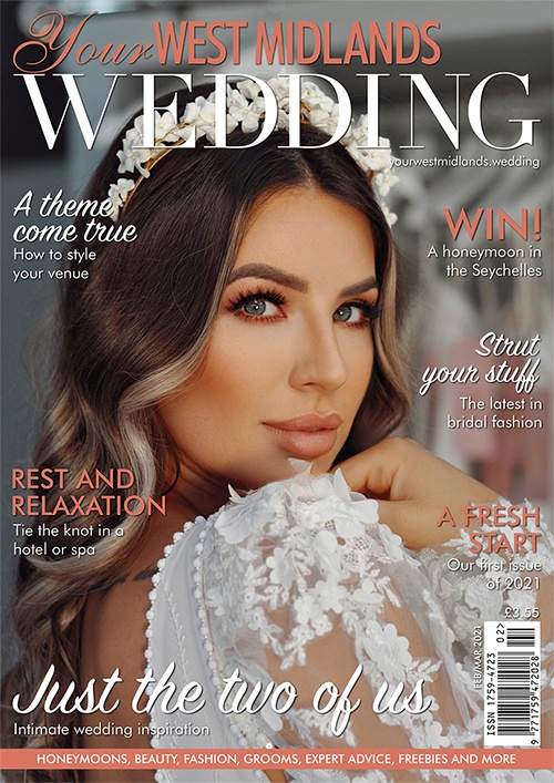 Cover of Your Midlands Wedding, February/March 2021 issue