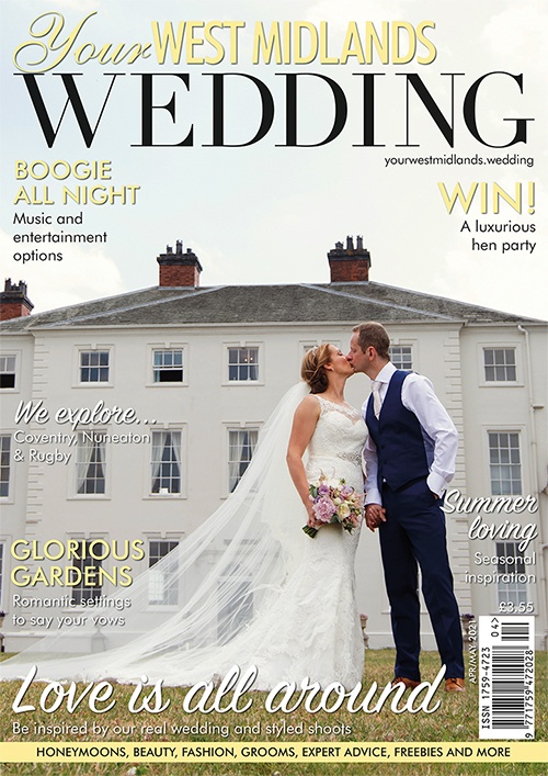 Cover of Your Midlands Wedding, April/May 2021 issue