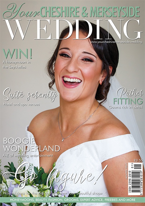 Cover of Your Cheshire & Merseyside Wedding, January/February 2021 issue