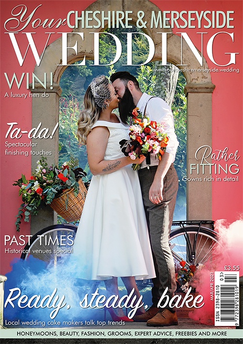 Cover of Your Cheshire & Merseyside Wedding, March/April 2021 issue