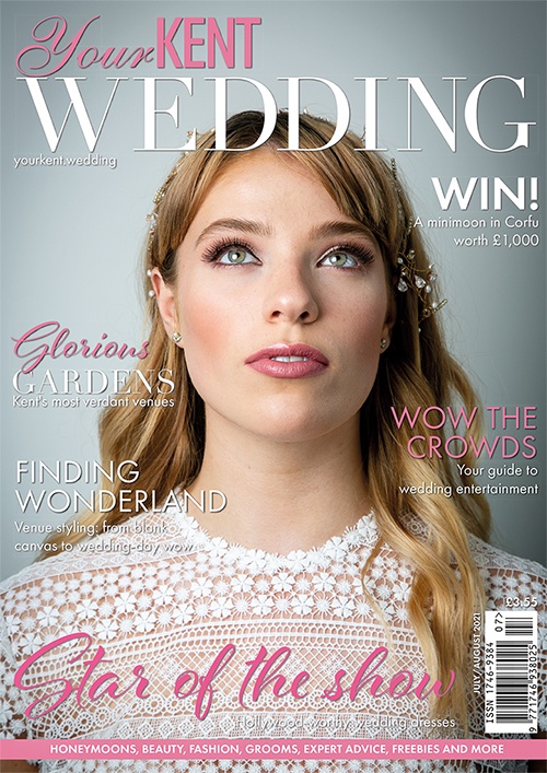 Cover of Your Kent Wedding, July/August 2021 issue