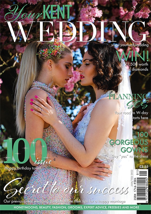 Cover of Your Kent Wedding, January/February 2022 issue