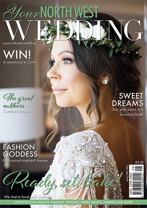 Cover of Your North West Wedding, August/September 2021 issue