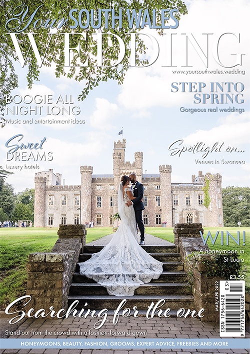Cover of Your South Wales Wedding, March/April 2022 issue