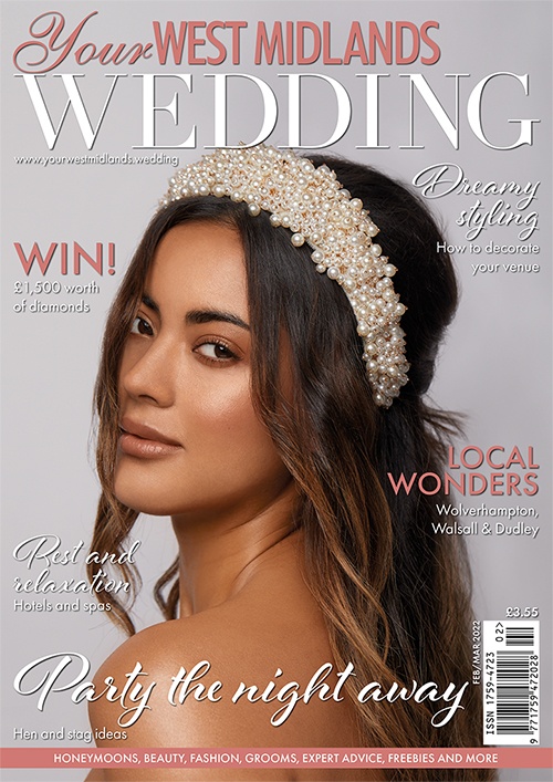Cover of Your Midlands Wedding, February/March 2022 issue