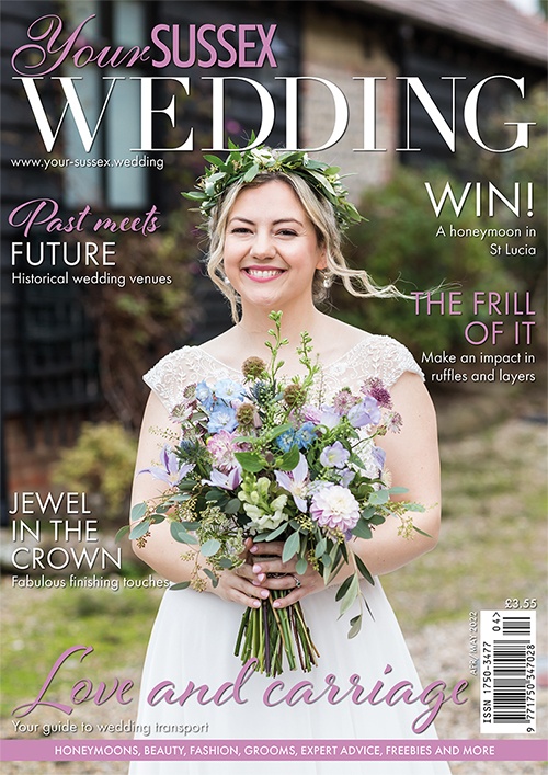 Cover of Your Sussex Wedding, April/May 2022 issue