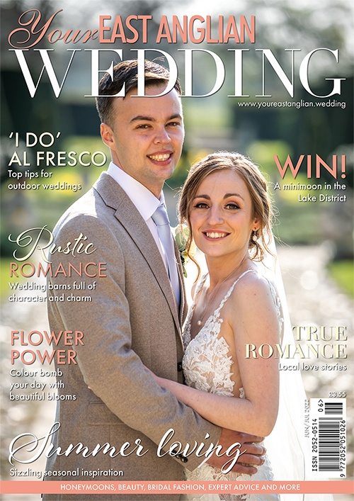 Cover of Your East Anglian Wedding, June/July 2022 issue