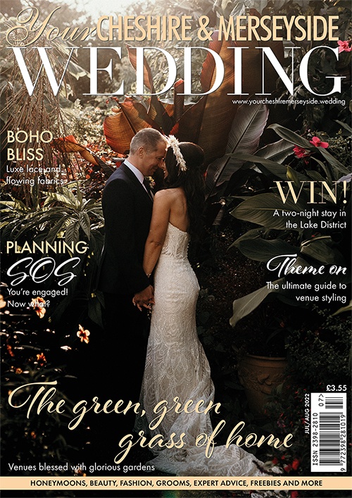 Cover of Your Cheshire & Merseyside Wedding, July/August 2022 issue
