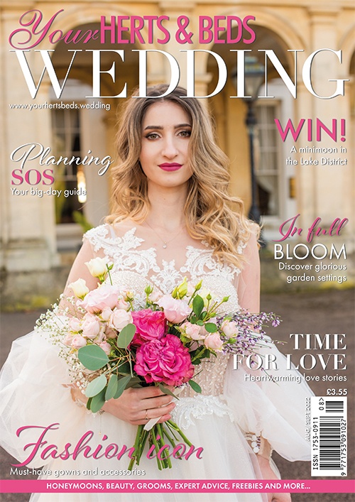 Cover of Your Herts & Beds Wedding, August/September 2022 issue