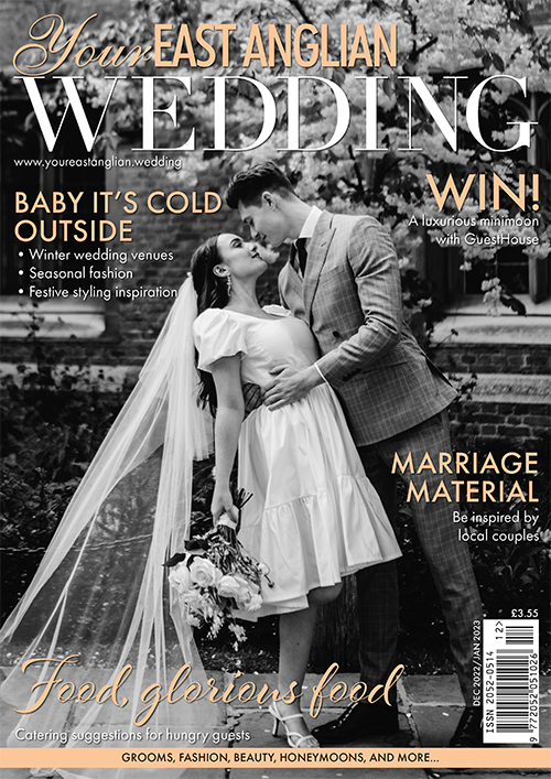 Cover of Your East Anglian Wedding, December/January 2022/2023 issue
