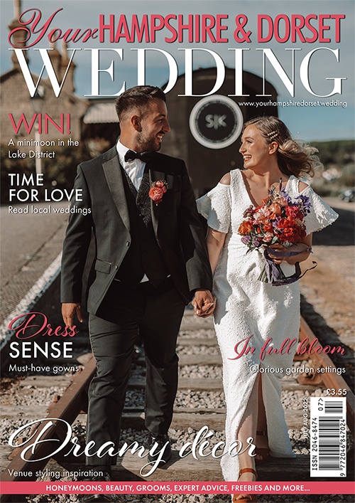 Cover of Your Hampshire & Dorset Wedding, July/August 2022 issue