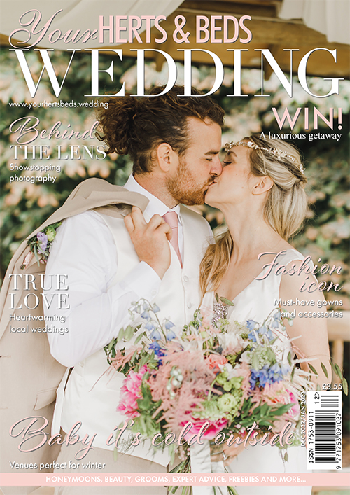 Cover of Your Herts & Beds Wedding, December/January 2022/2023 issue