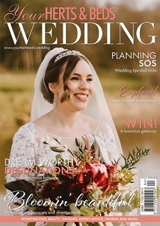 Cover of Your Herts & Beds Wedding, April/May 2023 issue