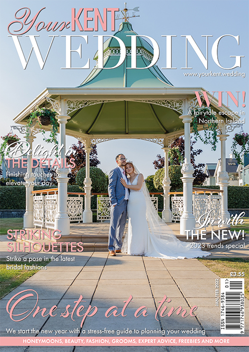 Cover of Your Kent Wedding, January/February 2023 issue