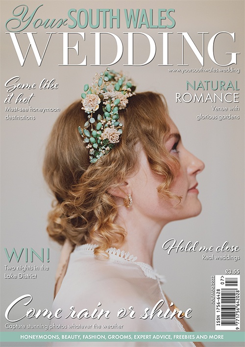 Cover of Your South Wales Wedding, July/August 2022 issue
