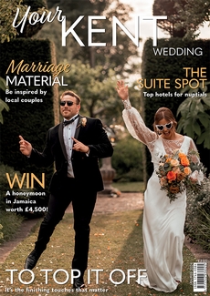 Cover of Your Kent Wedding, January/February 2024 issue