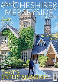 Cover of Your Cheshire & Merseyside Wedding, January/February 2024 issue