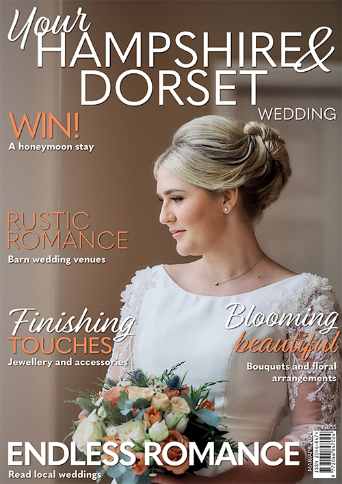 Cover of Your Hampshire & Dorset Wedding, March/April 2024 issue