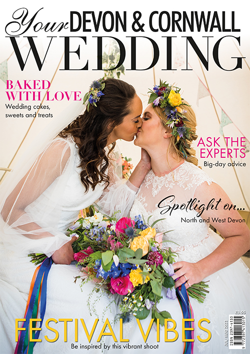 Cover of Your Devon & Cornwall Wedding, July/August 2023 issue