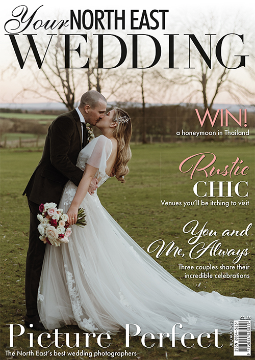 Cover of Your North East Wedding, July/August 2023 issue