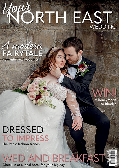 Cover of Your North East Wedding, November/December 2023 issue