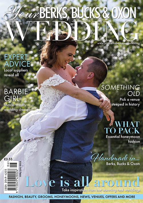 Cover of Your Berks, Bucks & Oxon Wedding, June/July 2023 issue