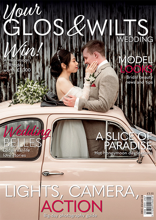 Cover of Your Glos & Wilts Wedding, December/January 2023/2024 issue