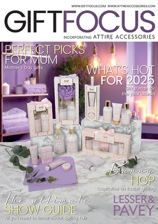 Cover of the January/February 2025 issue of Gift Focus magazine