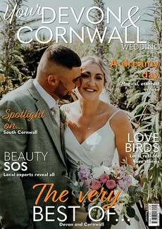 Cover of Your Devon & Cornwall Wedding, January/February 2024 issue