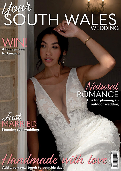 Cover of Your South Wales Wedding, January/February 2024 issue