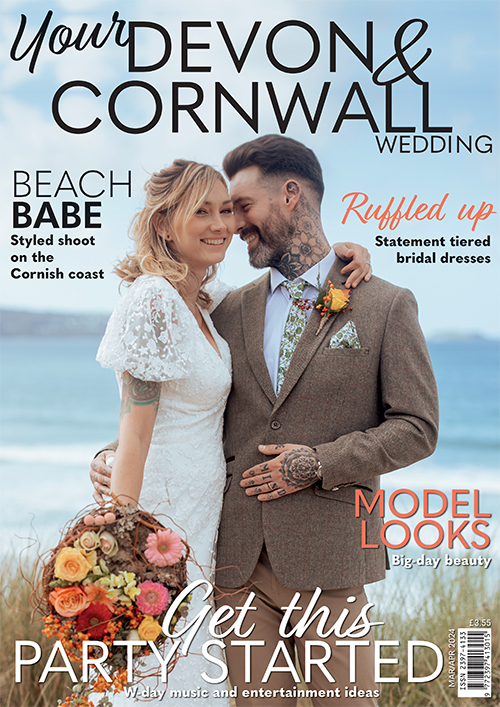 Cover of Your Devon & Cornwall Wedding, March/April 2024 issue