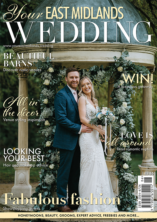 Cover of Your East Midlands Wedding, June/July 2023 issue