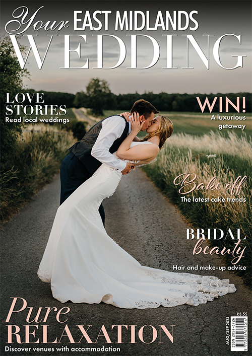 Cover of Your East Midlands Wedding, August/September 2023 issue