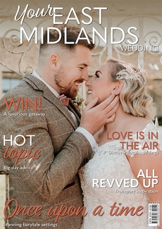 Cover of Your East Midlands Wedding, October/November 2023 issue
