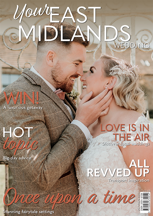 Cover of Your East Midlands Wedding, October/November 2023 issue