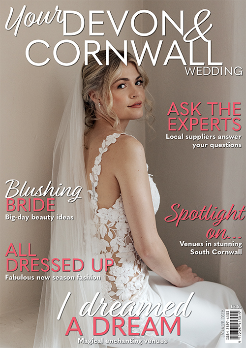 Cover of Your Devon & Cornwall Wedding, January/February 2025 issue